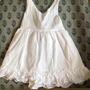 Bella bliss dress with Swiss dot fabric, size 2T